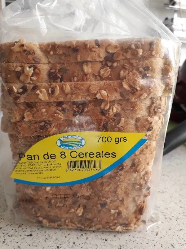 Pan de 8 cereales y semillas