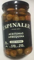 Aceitunas arbequinas con hueso
