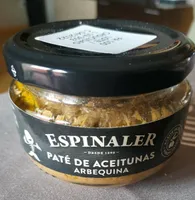 Paté de aceitunas arbequina