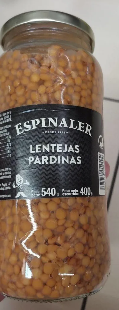 Lentejas pardinas