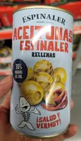 Aceitunas Espinaler rellenas 35% menos de sal