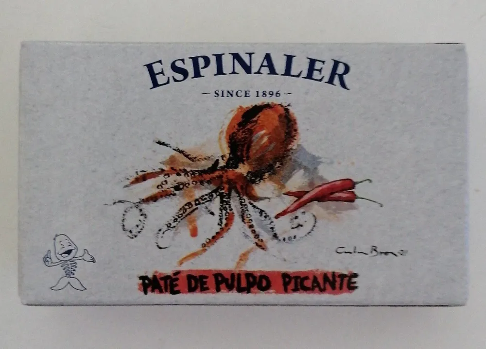 Pate de pulpo picante