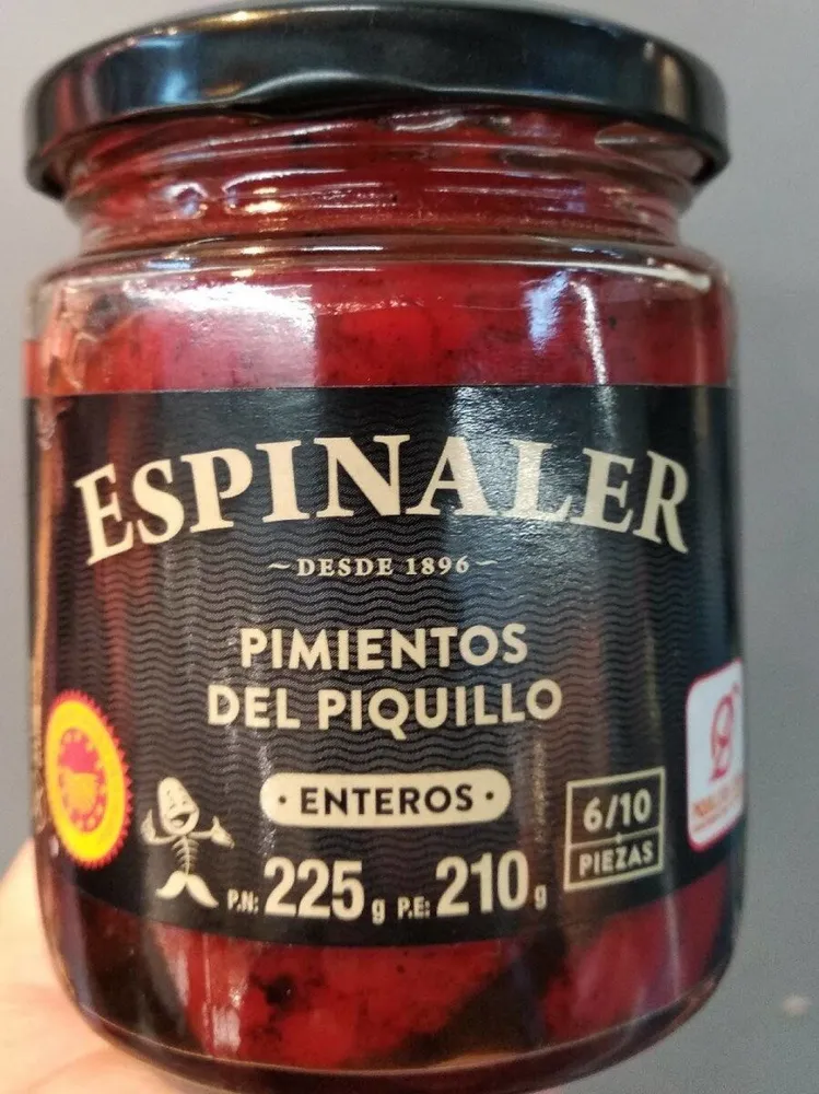 Pimientos del Piquillo enteros