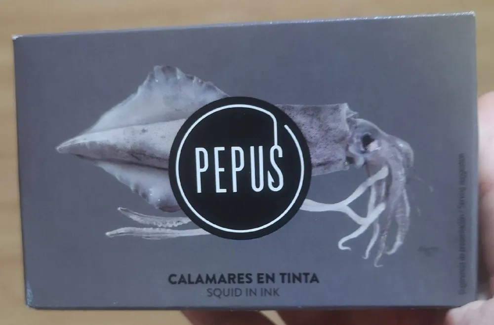 Calamar en tinta