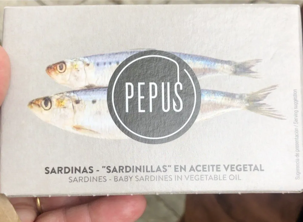 Sardinilla En Aceite Vegetal Pepus Pepus