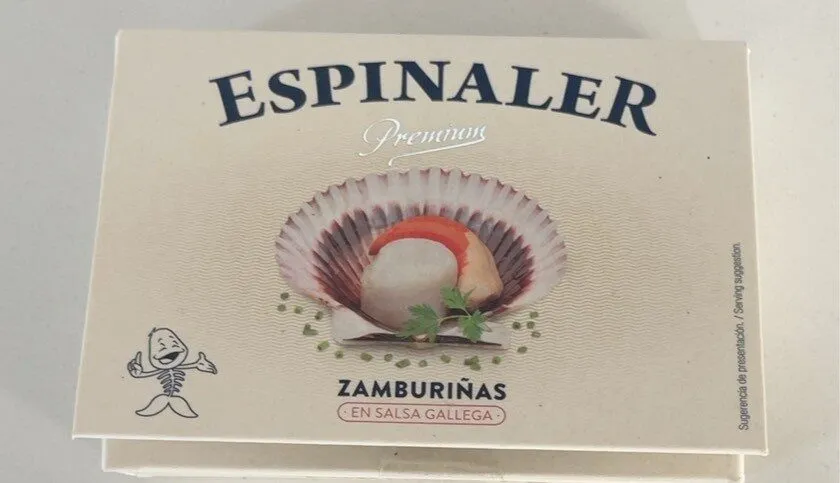 Zamburiñas en salsa gallega