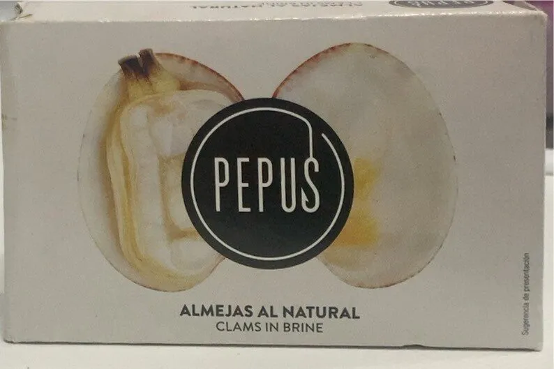 Almejas al natural