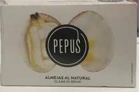 Almejas al natural