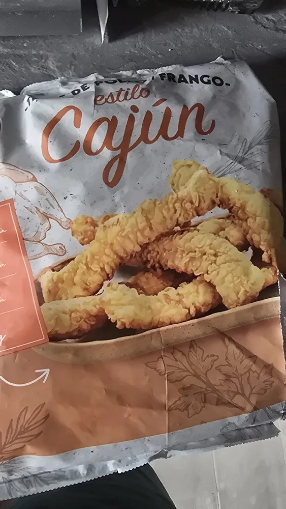 Tiras De Frango Estilo Cajun