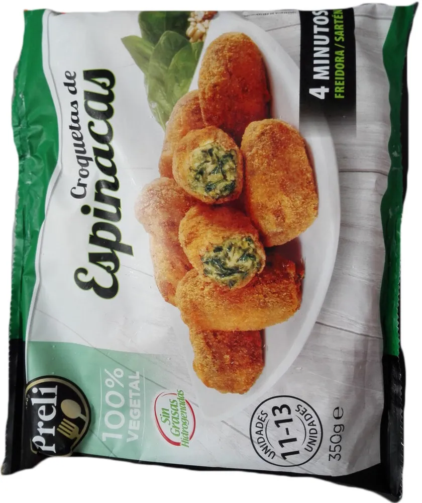 Croquetas de espinacas