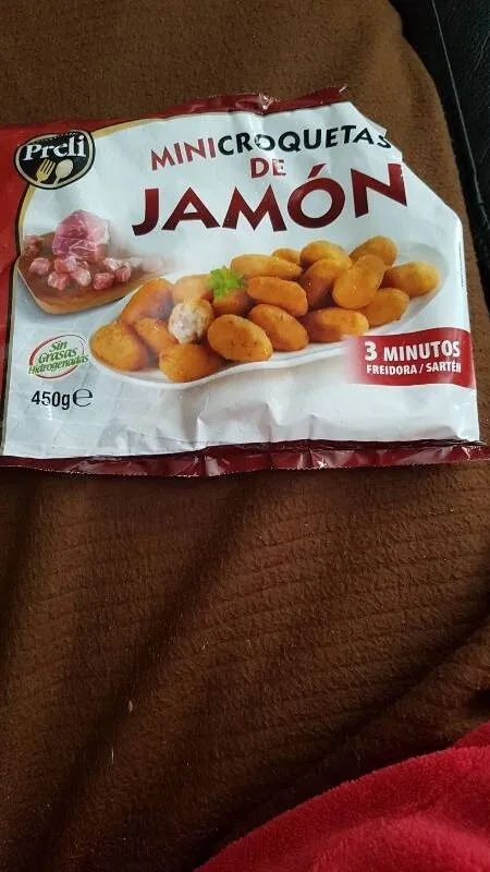 Minicrocretas de jamón
