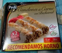 Canelones de Carne con Bechamel