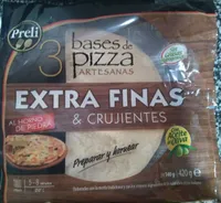 Bases de pizza artesanas
