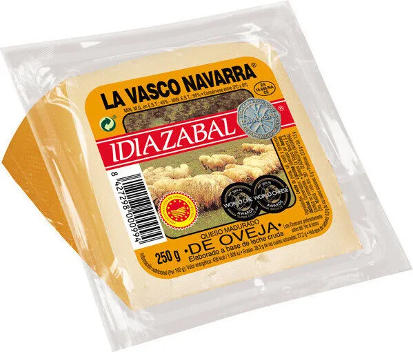 Queso madurado de oveja elaborado con leche cruda