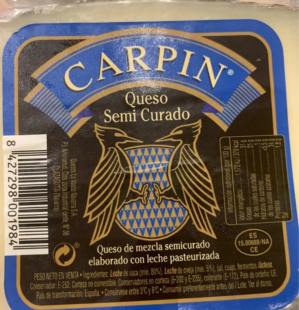Queso Semi Curado