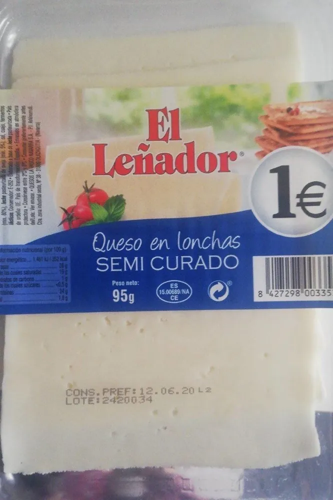 Queso en lo ches semi curado