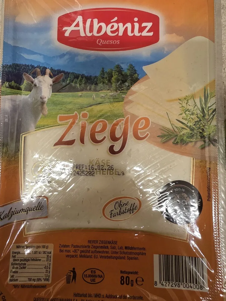 Ziege Käse