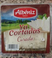 Queso curado ya cortadas