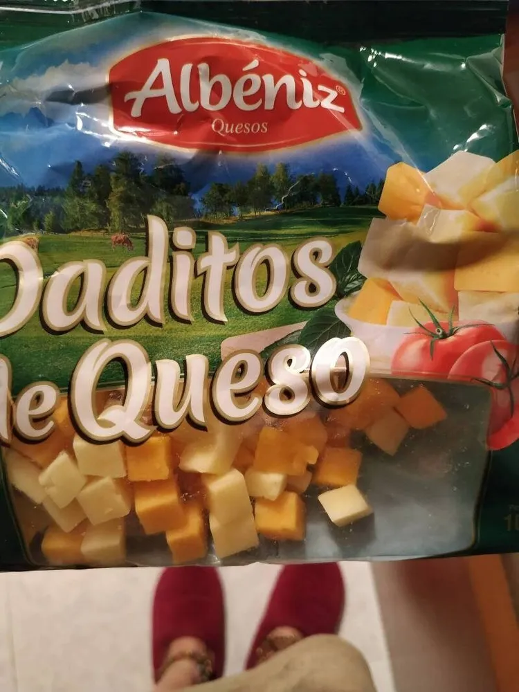 Daditos de  Queso