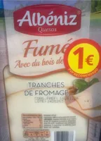 Tranches de fromage fumé