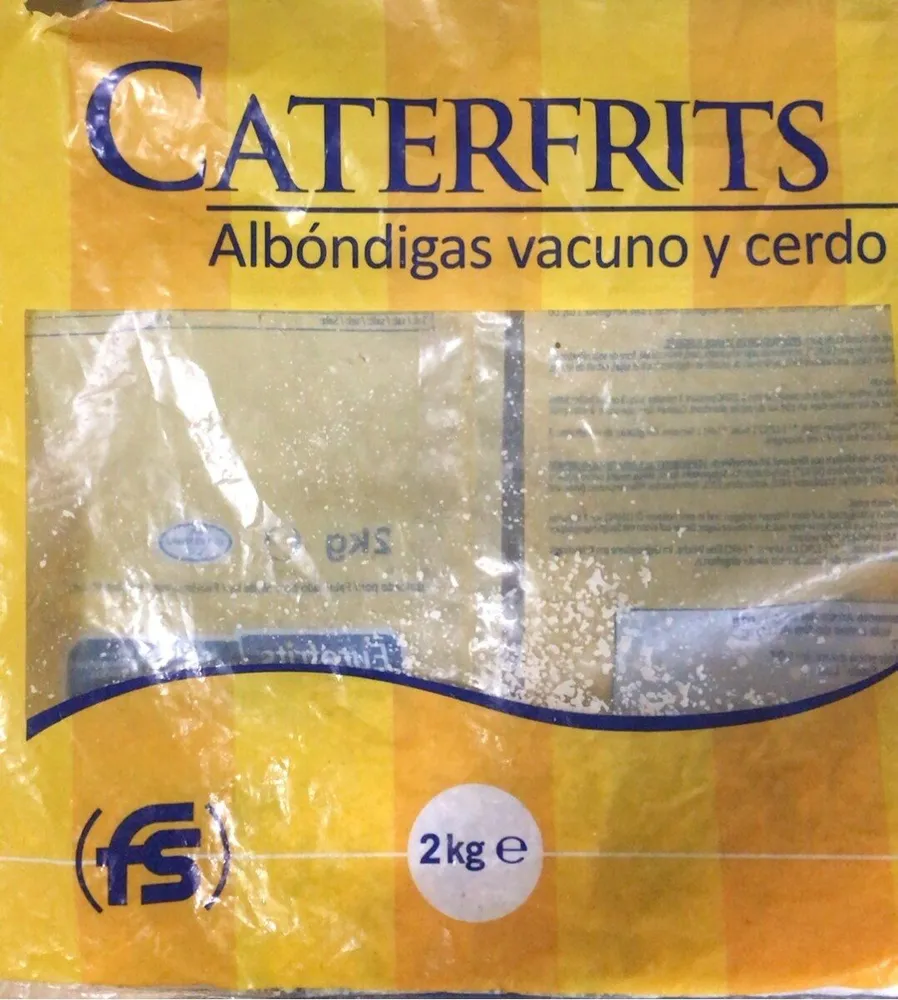 Albondigas de vacuno y cerdo