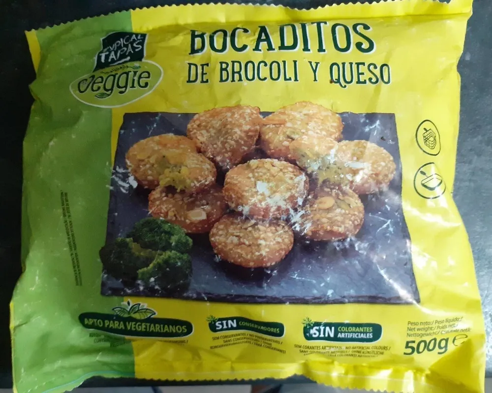 Bocaditos de brócoli y queso