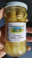 Esparragos cortos blancos