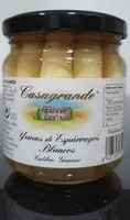 Yemas de espárragos blancos