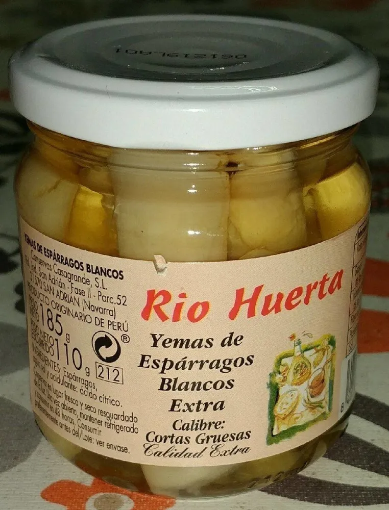 Yemas de Espárragos Blancos Extra