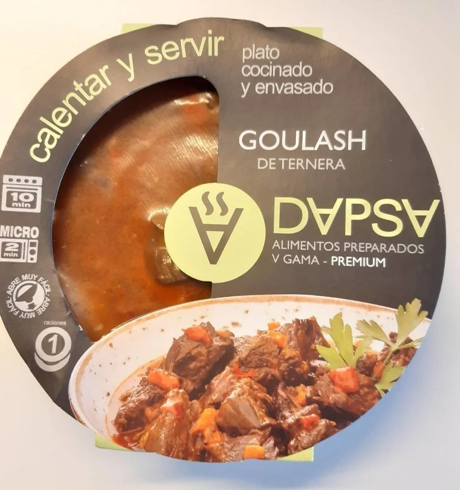 Goulash de ternera
