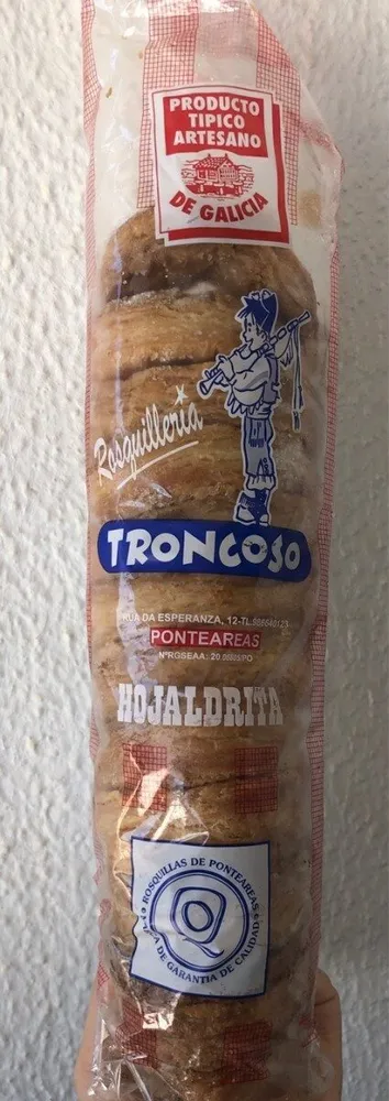 Troncos hojaldrita
