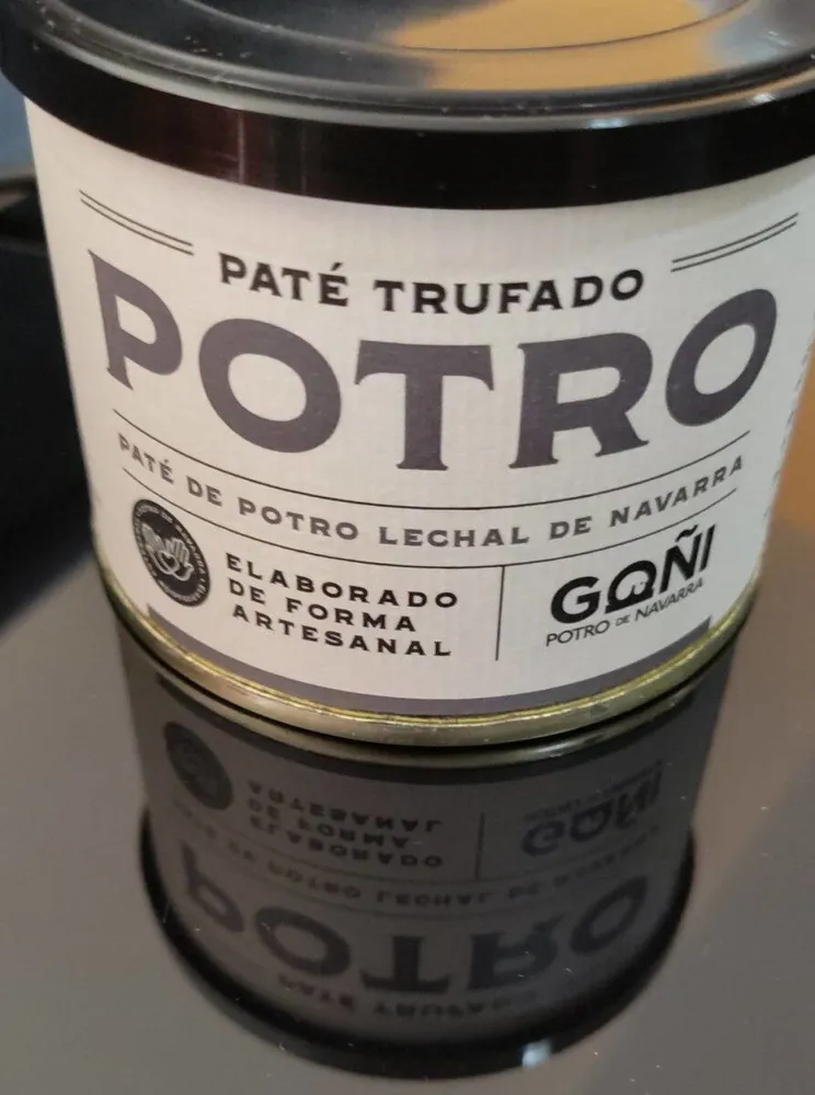 Paté trufado de potro