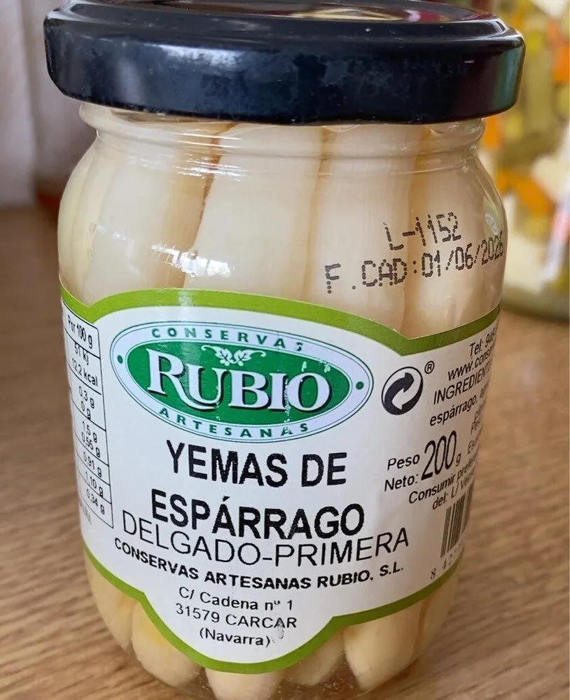 Yemas de esparrago