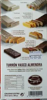 Turrón vasco almendra