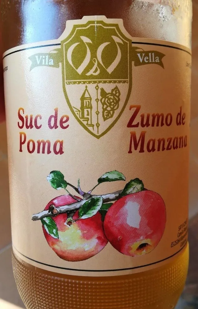 Zumo de manzana