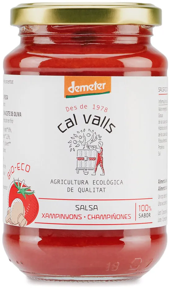 Salsa con champiñones