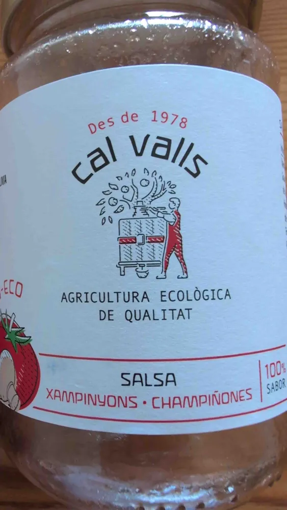 Salsa de tomates y champiñones