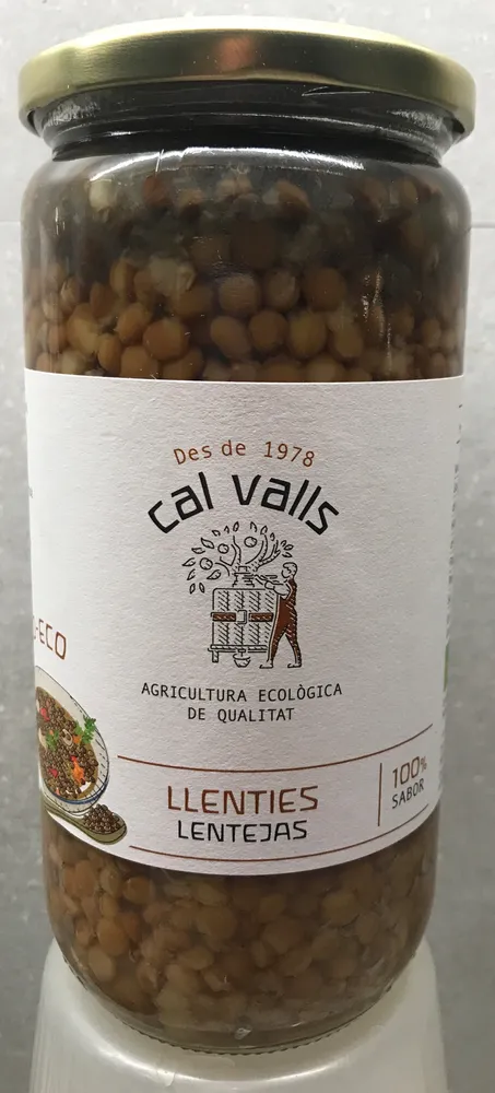Llenties "cal valls"