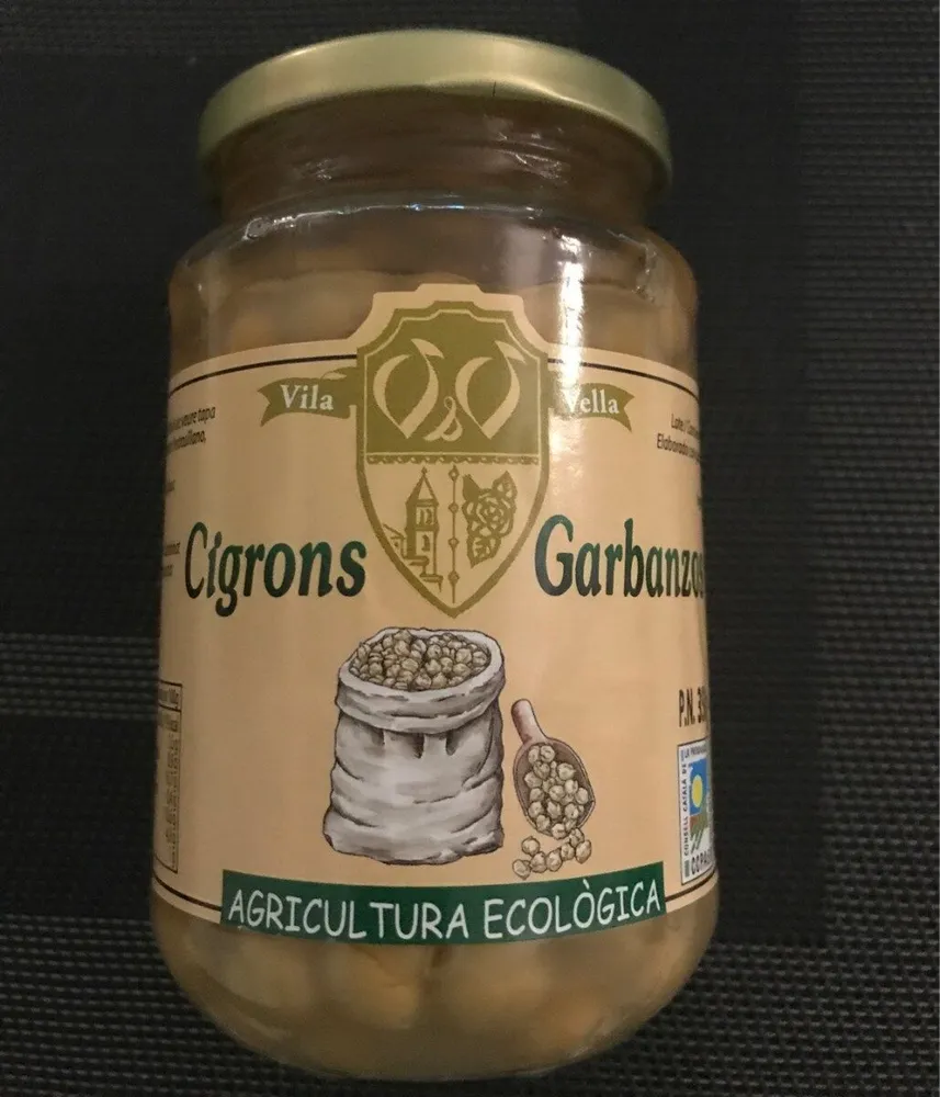 Cigrons Garbanzos