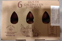 Ous gallines en llibertat