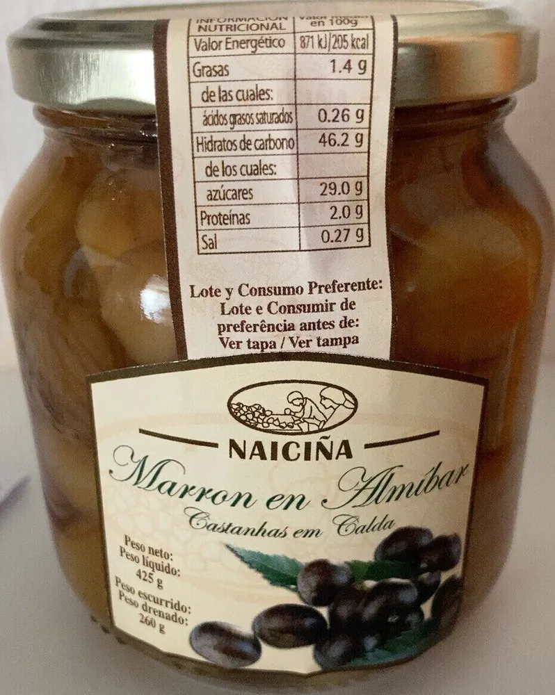 Castañas en Galda
