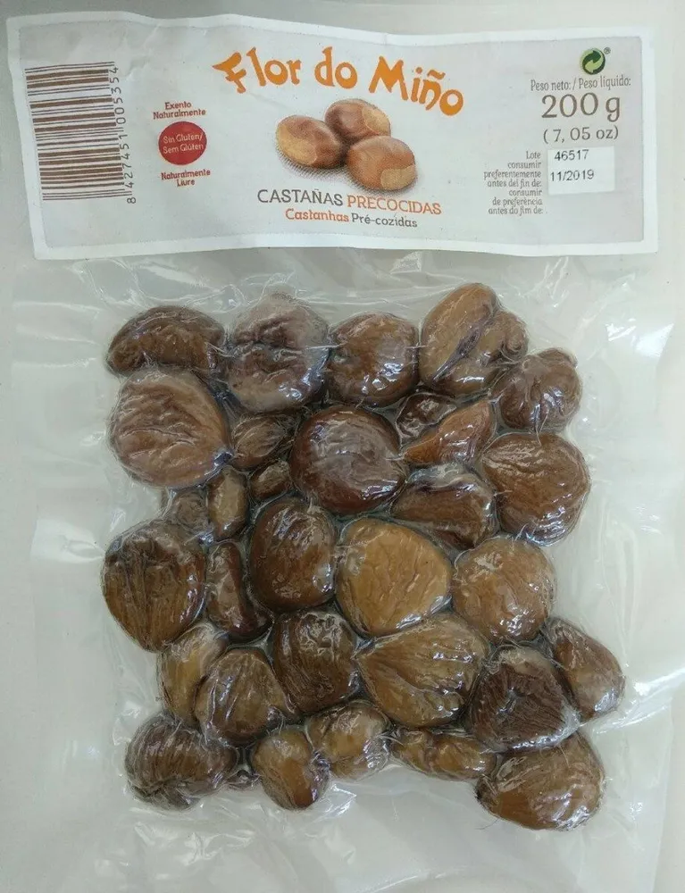 Castañas precocidas