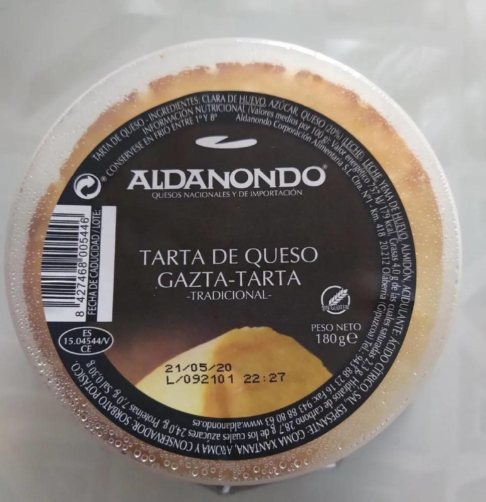 Tarta de queso