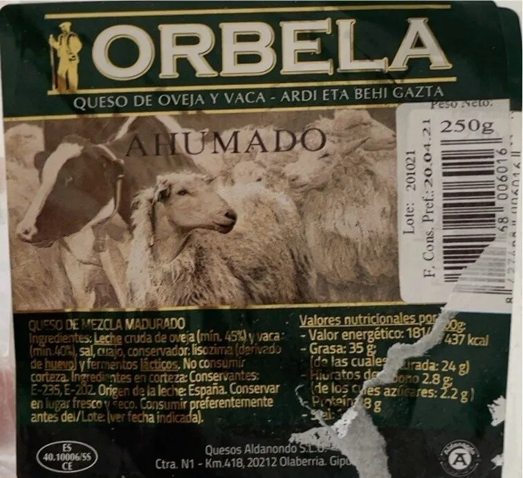 Queso Oveja y vaca