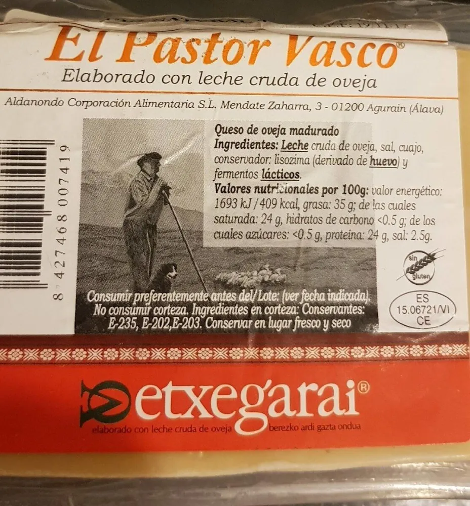 El Pastor Vasco - Queso de oveja