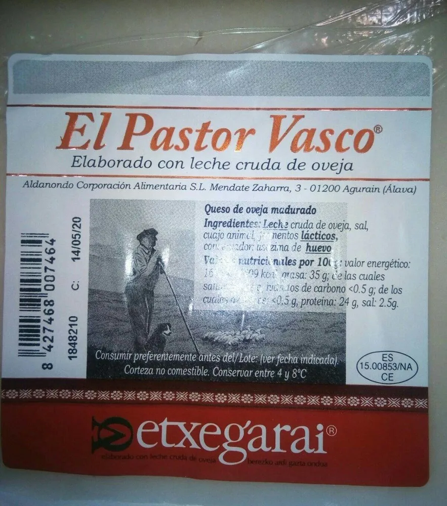Queso de oveja madurado