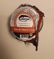 Flan de huevo y café