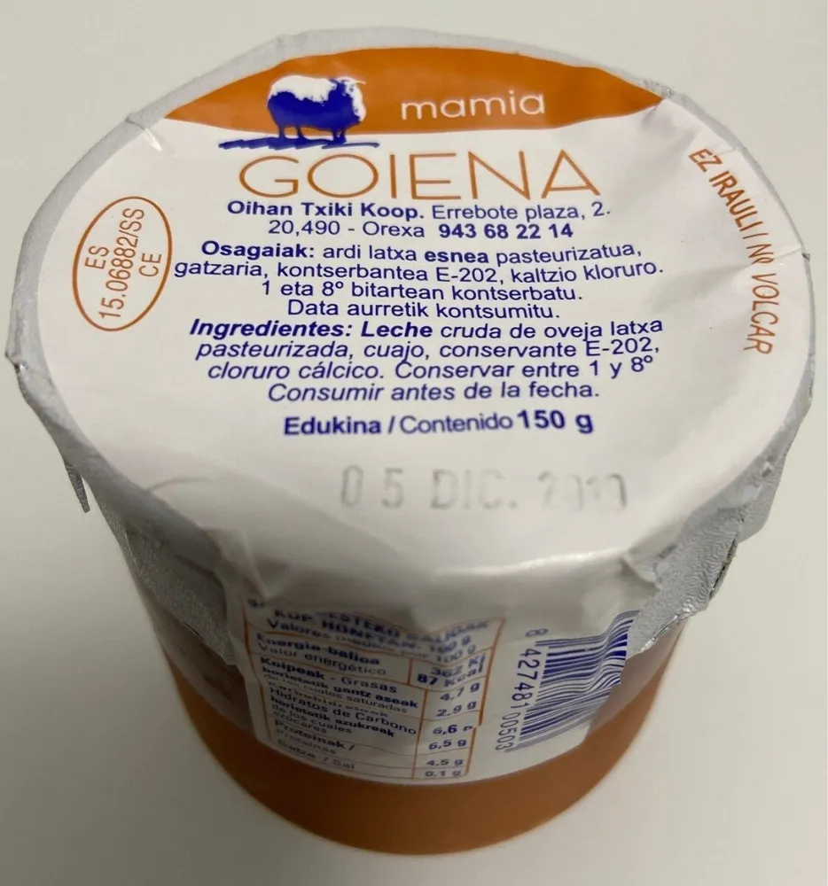 Mamia Goiena