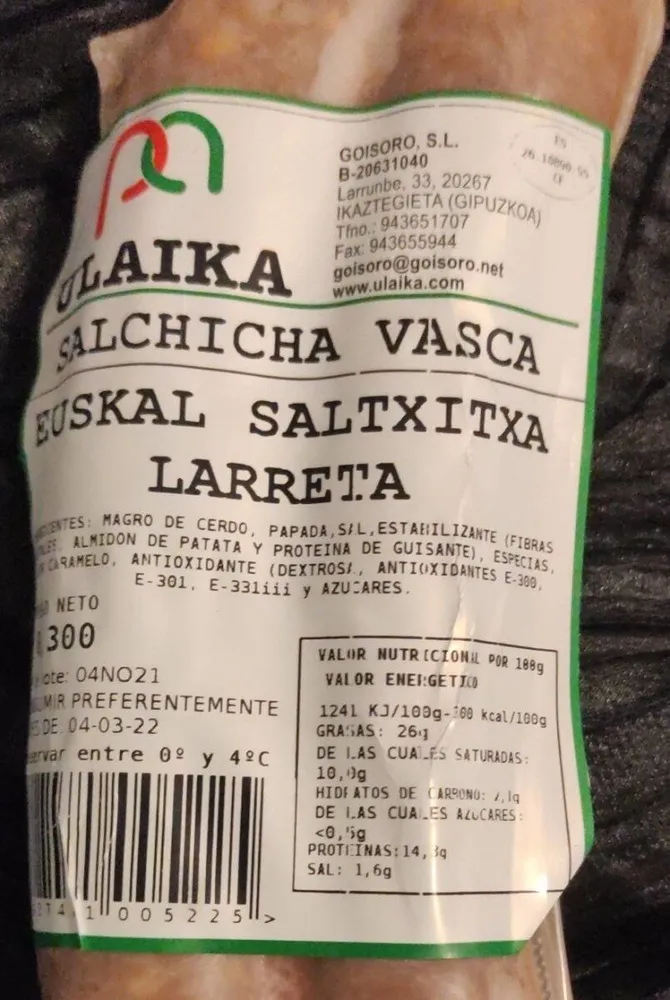 Euskal Saltxitxa Larreta