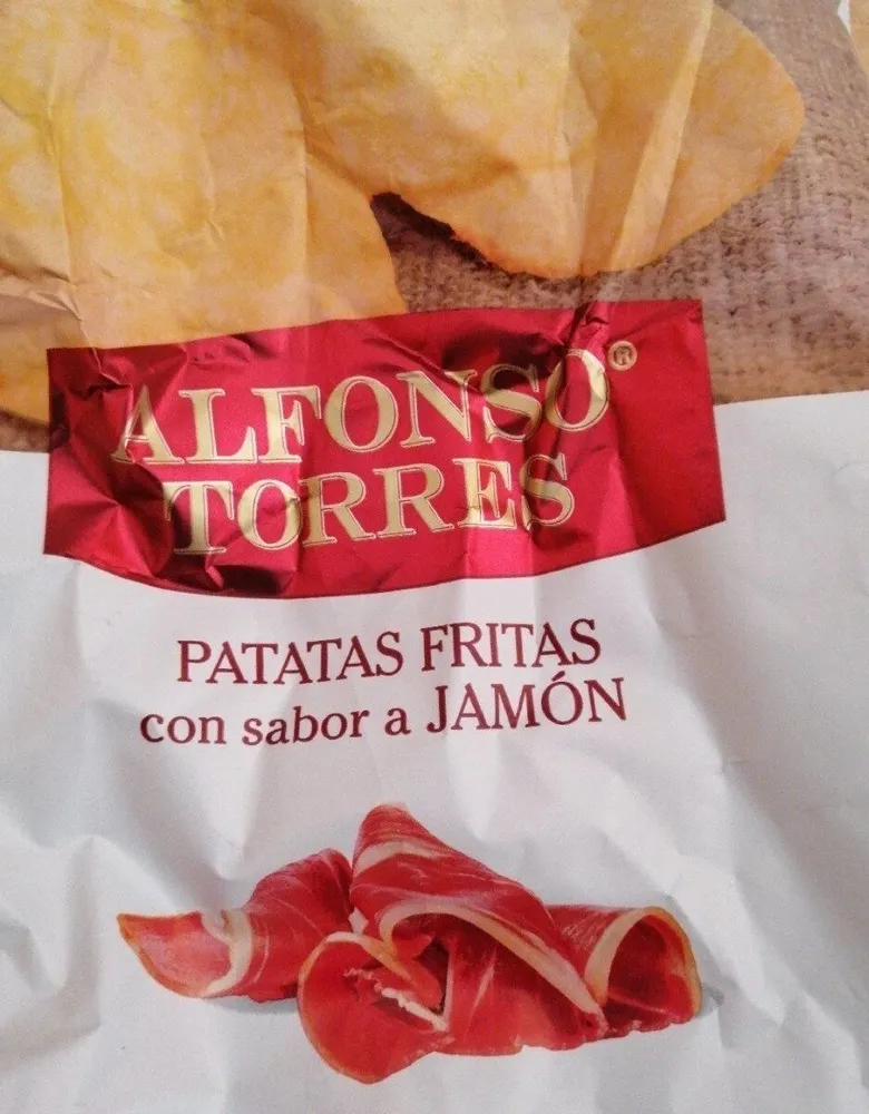 Patatas fritas con sabor jamón